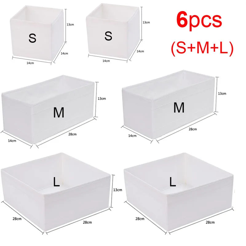 EJVS™ Underwear & Clothes Closet Organizer Boxes