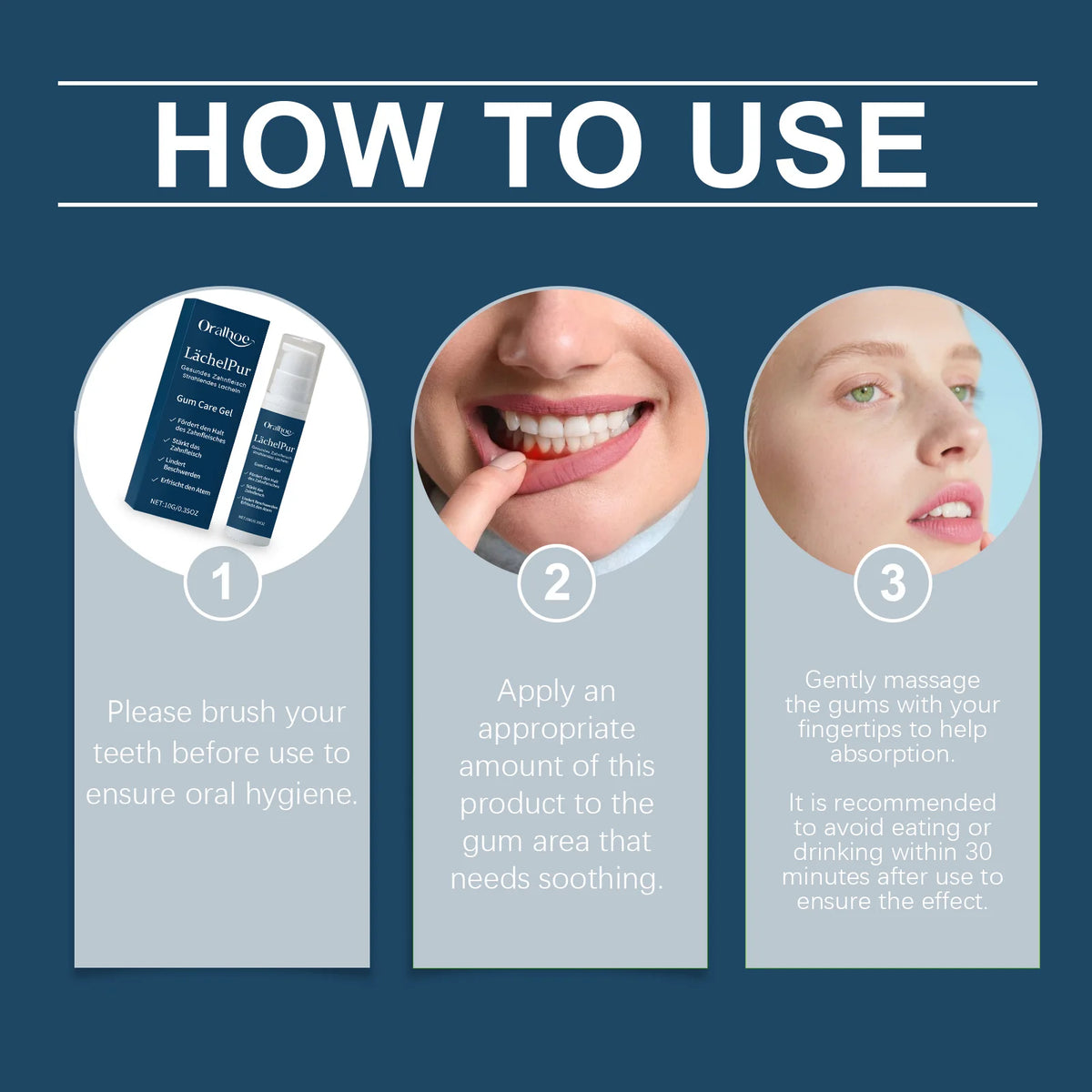 EJVS™ Rapid Gums Repair Gel Tooth Allergy Reliever Tooth Damage Serum