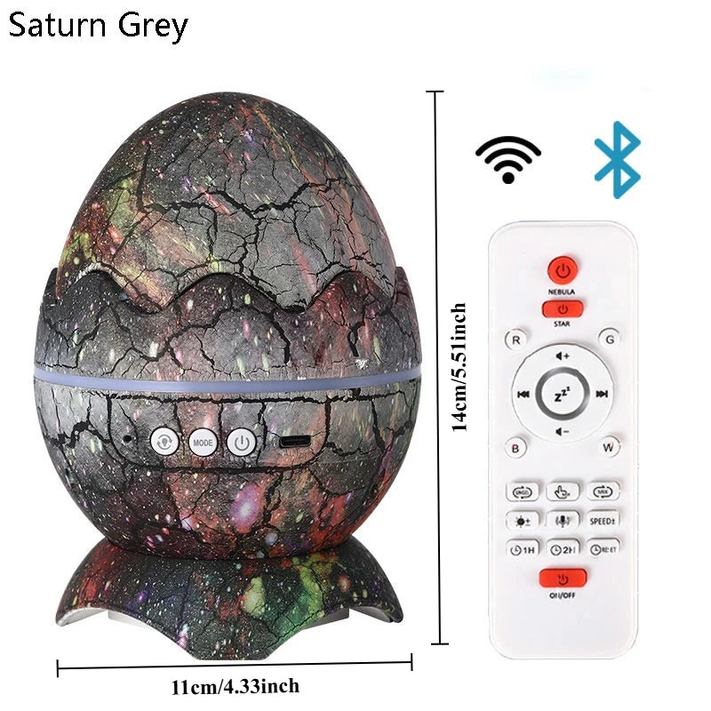 EJVS™ Galaxy & Dinosaur Egg Star Projector