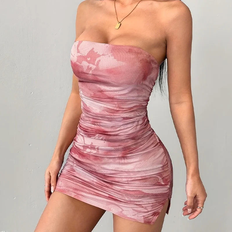 EJVS™ Y2K Sexy Spaghetti Party Dress