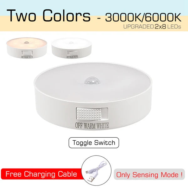 EJVS™ Motion Sensor Rechargeable LED Light