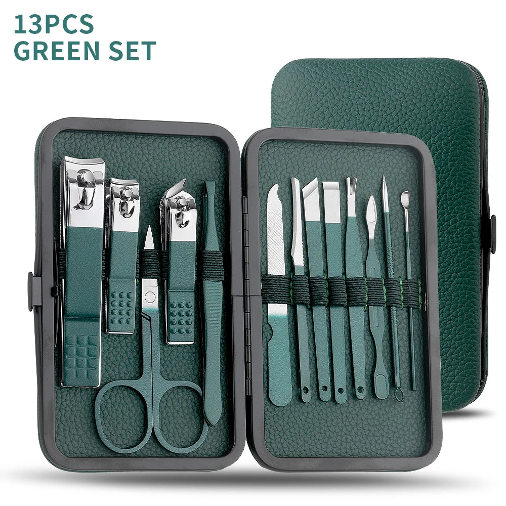 EJVS™ Green Pedicure Clipper Set