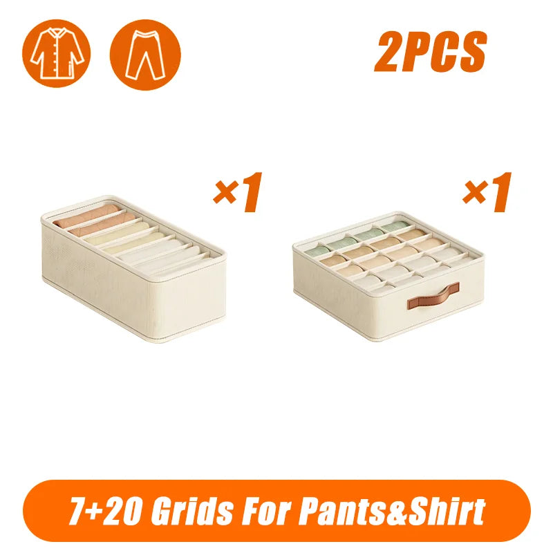 EJVS™ Bedroom Drawer Organizer Boxes