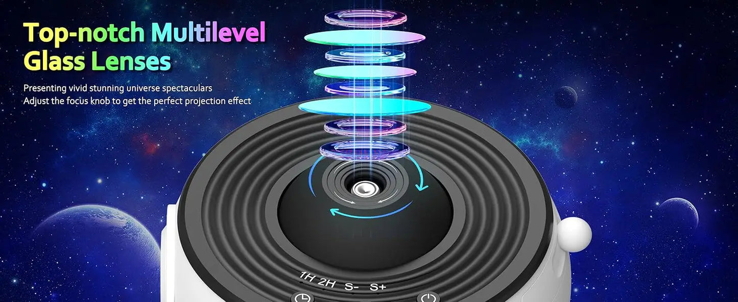 EJVS™ Galaxy Projector Night Light