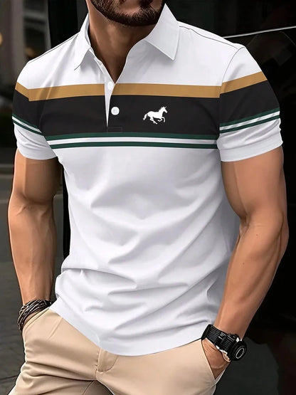 EJVS™ Men's Short Sleeve Polo Shirts