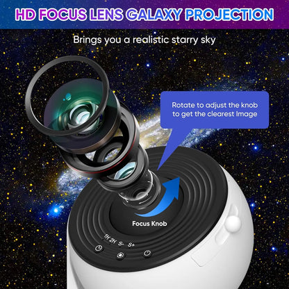 EJVS™ Galaxy Projector Night Light