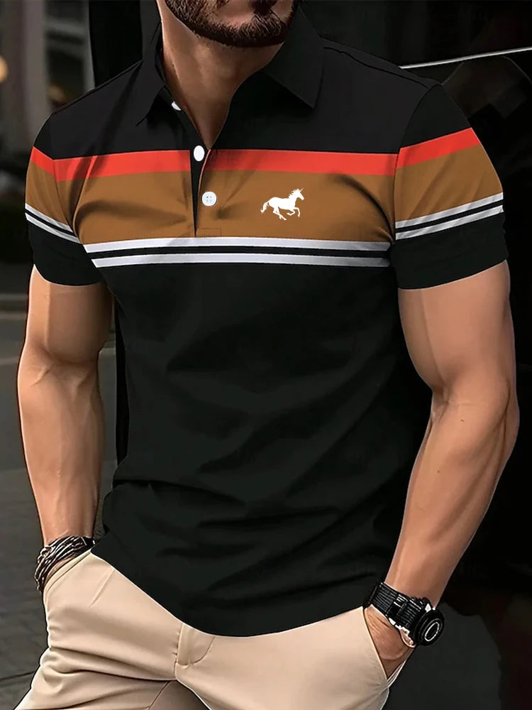 EJVS™ Men's Short Sleeve Polo Shirts
