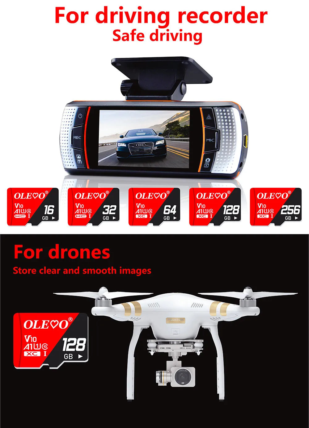 EJVS™ V10 Micro SD Cards