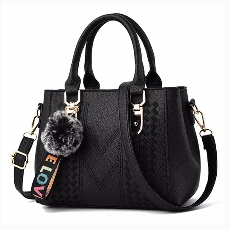 EJVS™  Embroidery Messenger Leather Handbags Bags