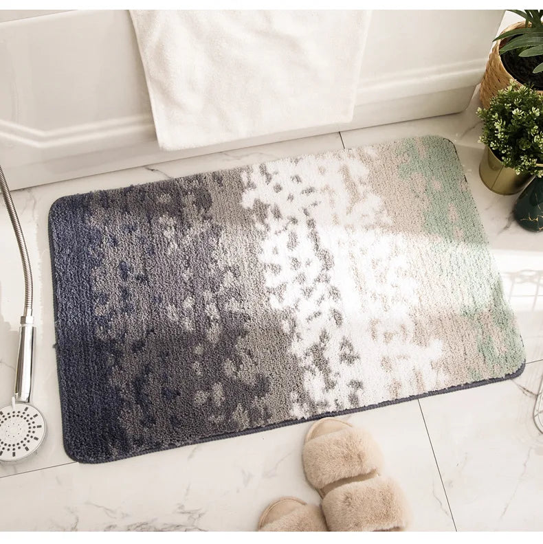 EJVS™ Bath Mat Anti Slip Absorbent Bathroom Carpet Strong Water Absorptionion