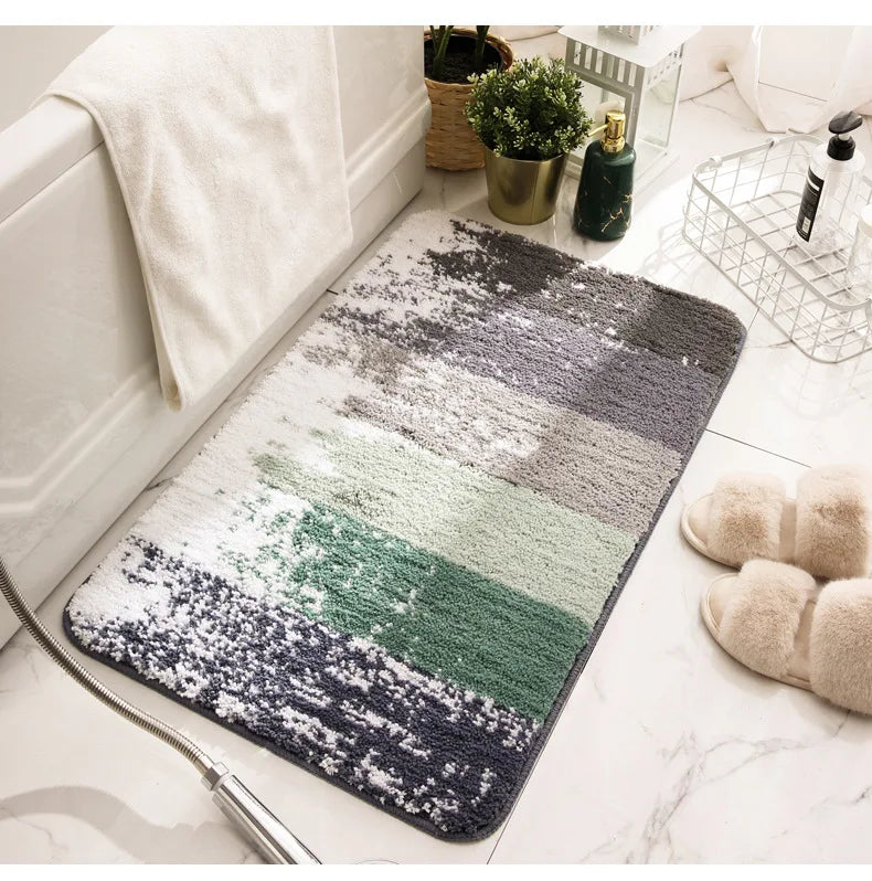 EJVS™ Bath Mat Anti Slip Absorbent Bathroom Carpet Strong Water Absorptionion