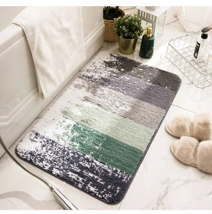 EJVS™ Bath Mat Anti Slip Absorbent Bathroom Carpet Strong Water Absorptionion