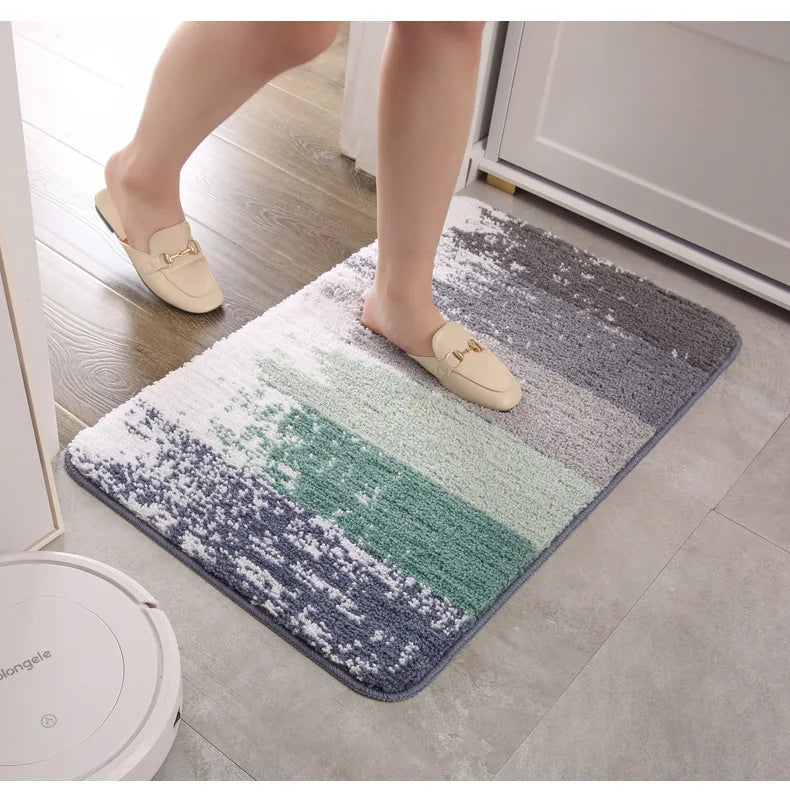 EJVS™ Bath Mat Anti Slip Absorbent Bathroom Carpet Strong Water Absorptionion