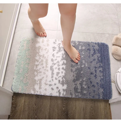 EJVS™ Bath Mat Anti Slip Absorbent Bathroom Carpet Strong Water Absorptionion
