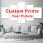 EJVS™  5 Piece Canvas Customized Posters Picture