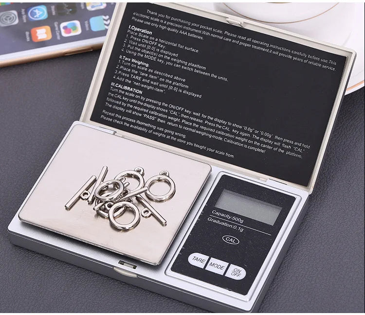 EJVS™  Stainless Steel Electronic Digital Pocket Scale
