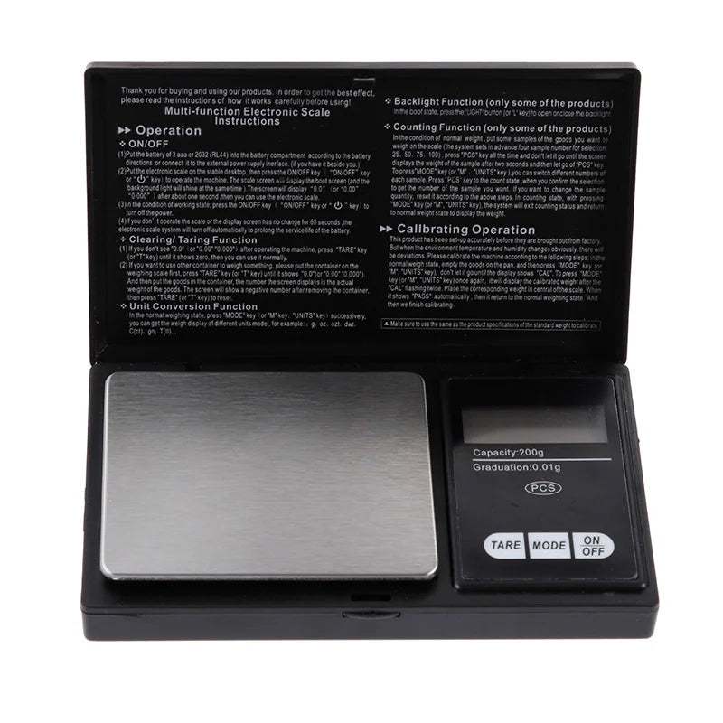 EJVS™  Stainless Steel Electronic Digital Pocket Scale