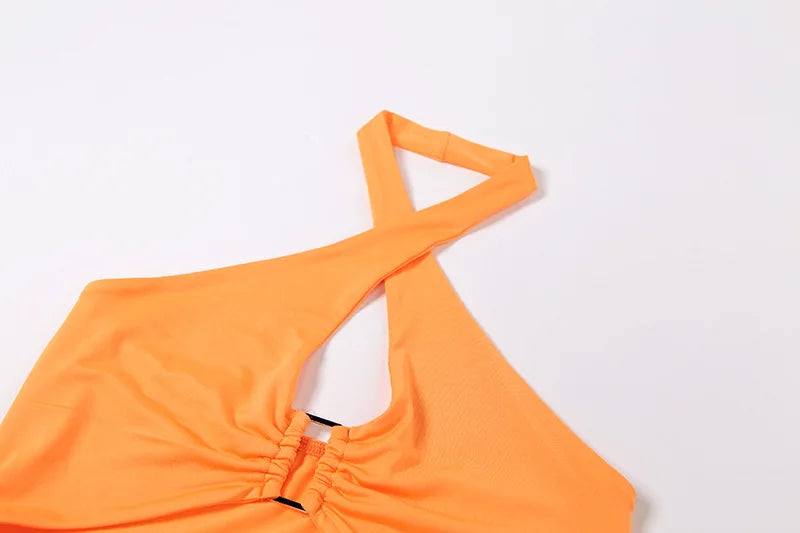 EJVS™ Sleeveless Backless Party Club Outfit