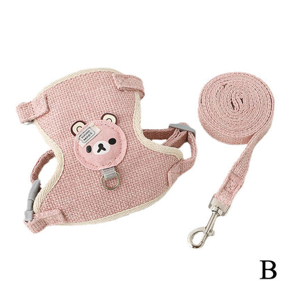 EJVS™  Pet Vest Chest Strap Traction Harness Leash