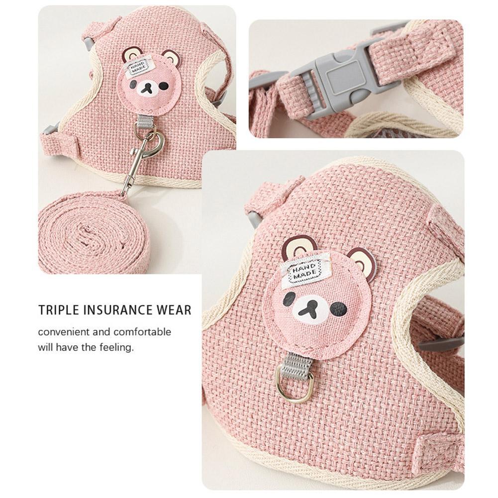 EJVS™  Pet Vest Chest Strap Traction Harness Leash