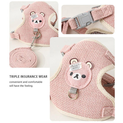 EJVS™  Pet Vest Chest Strap Traction Harness Leash