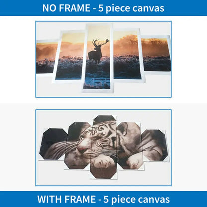 EJVS™  Canvas Wall Art Home Decor - 5 HD Prints
