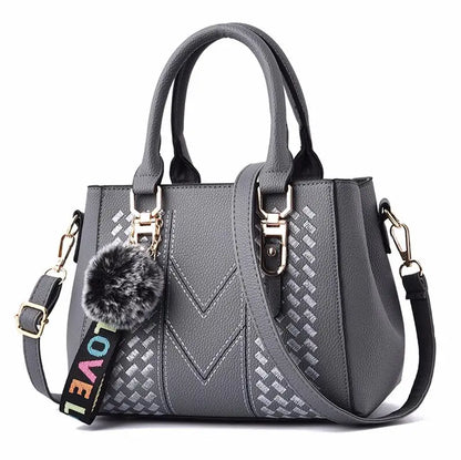 EJVS™  Embroidery Messenger Leather Handbags Bags