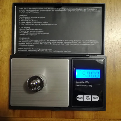 EJVS™  Stainless Steel Electronic Digital Pocket Scale