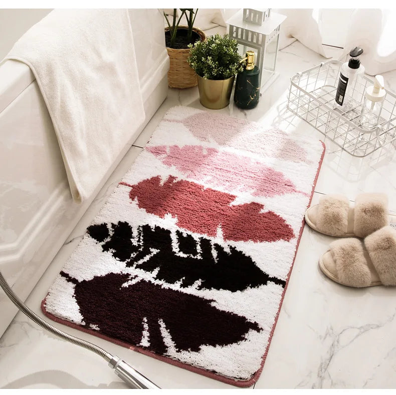 EJVS™ Bath Mat Anti Slip Absorbent Bathroom Carpet Strong Water Absorptionion