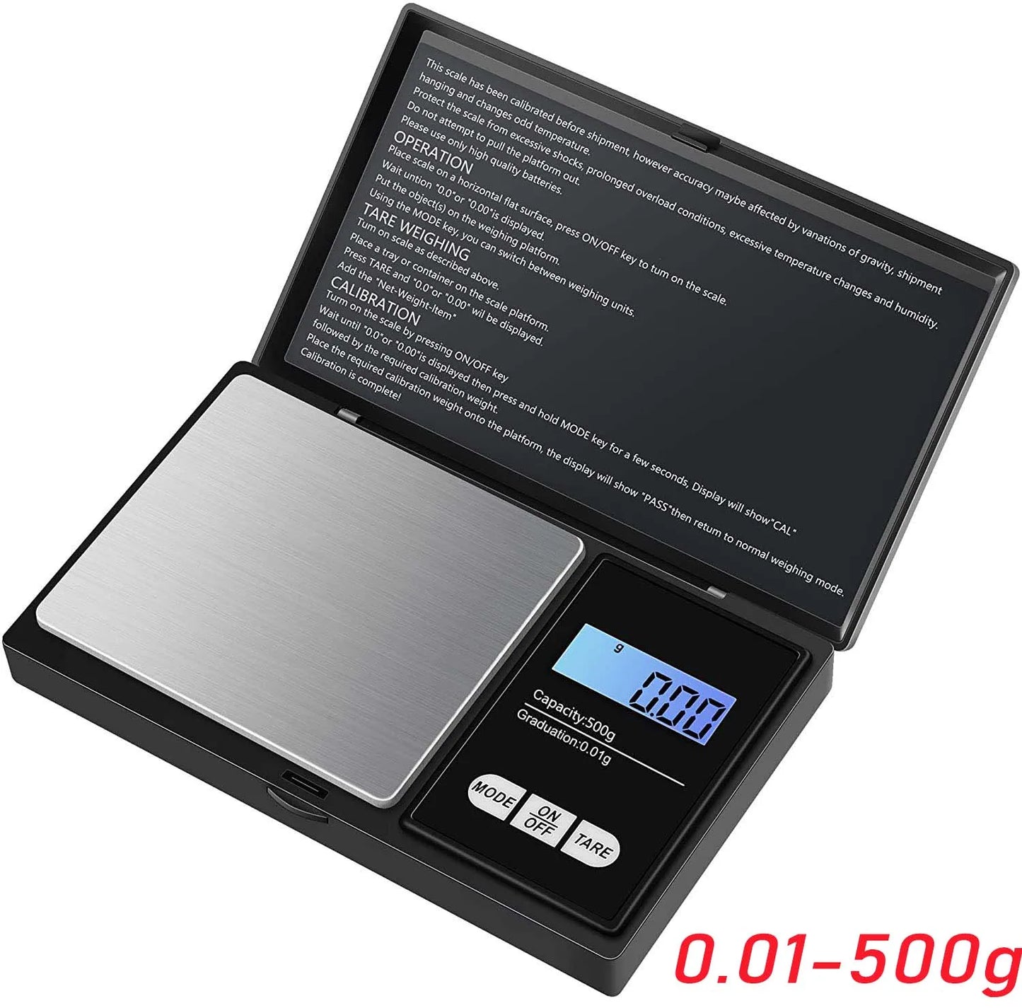 EJVS™  Stainless Steel Electronic Digital Pocket Scale