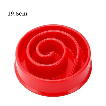 EJVS™  Pet Non Slip Anti-Gulping Slower Food Feeding Dishes