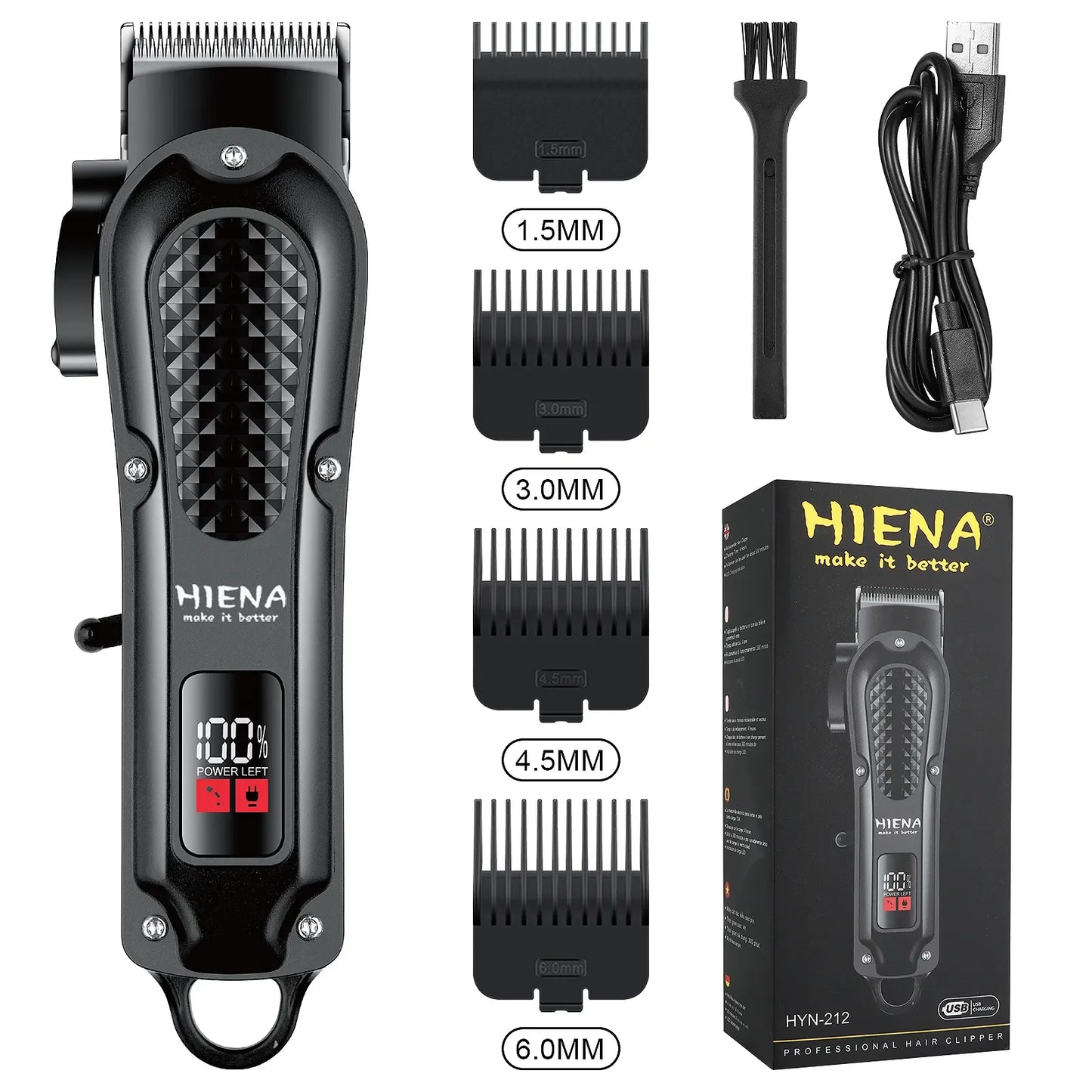 EJVS™  Rechargeable Men's Electric Hair Clipper