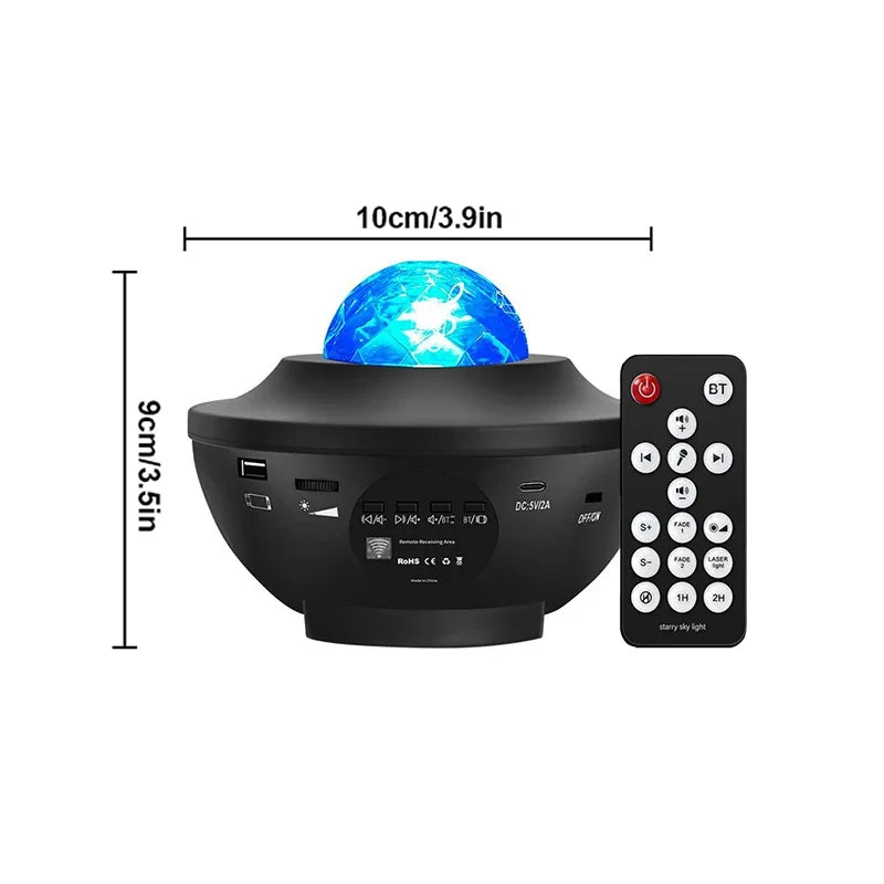 EJVS™ Galaxy Starry Projector Night Light