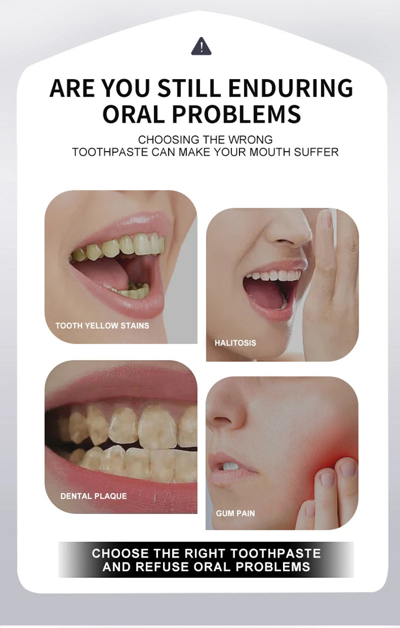 EJVS™  7.5% Hydroxyapatite Probiotic Teeth Whitening Toothpaste Enamel Oral Cavity Repair
