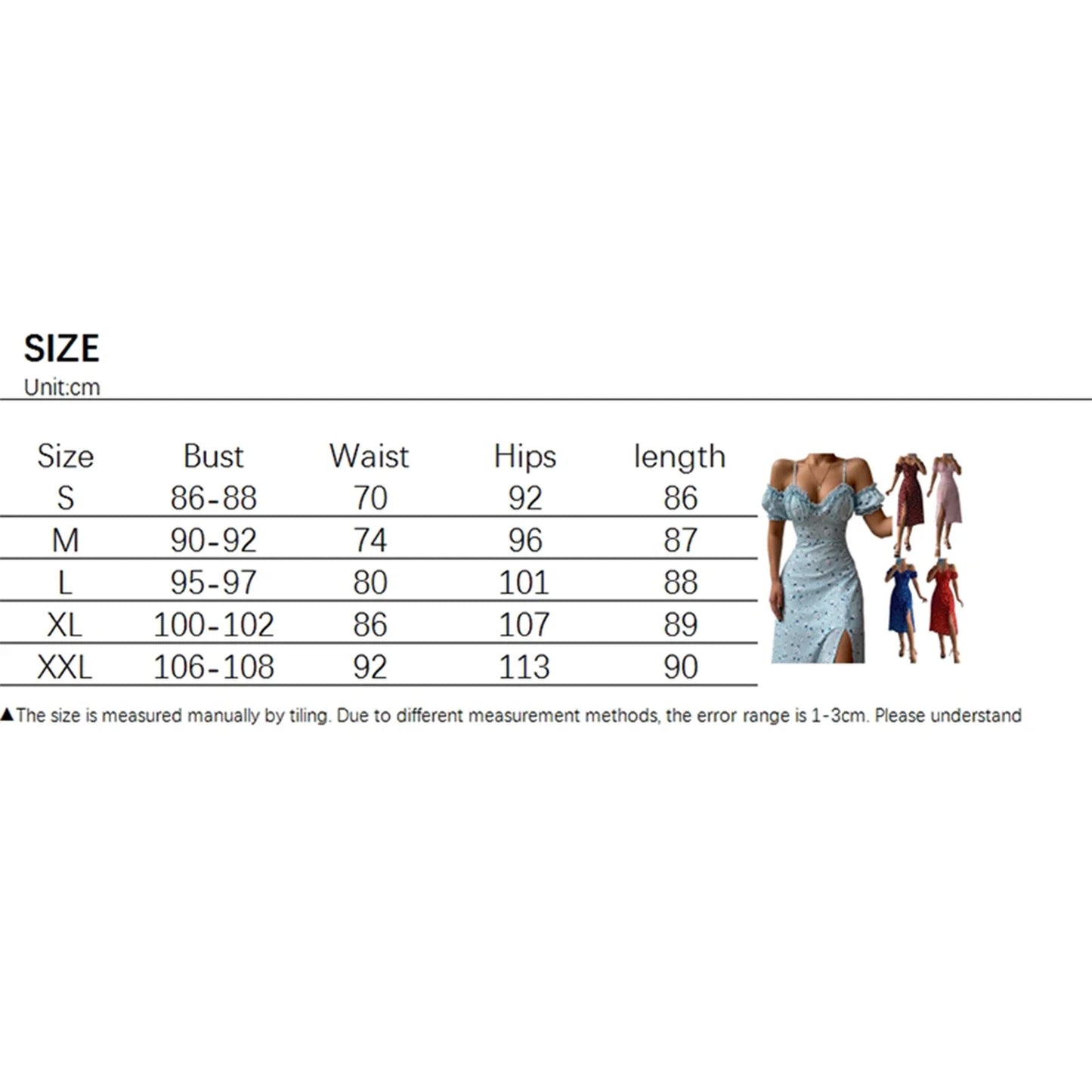 EJVS™ Elegant Floral Print Split Dress