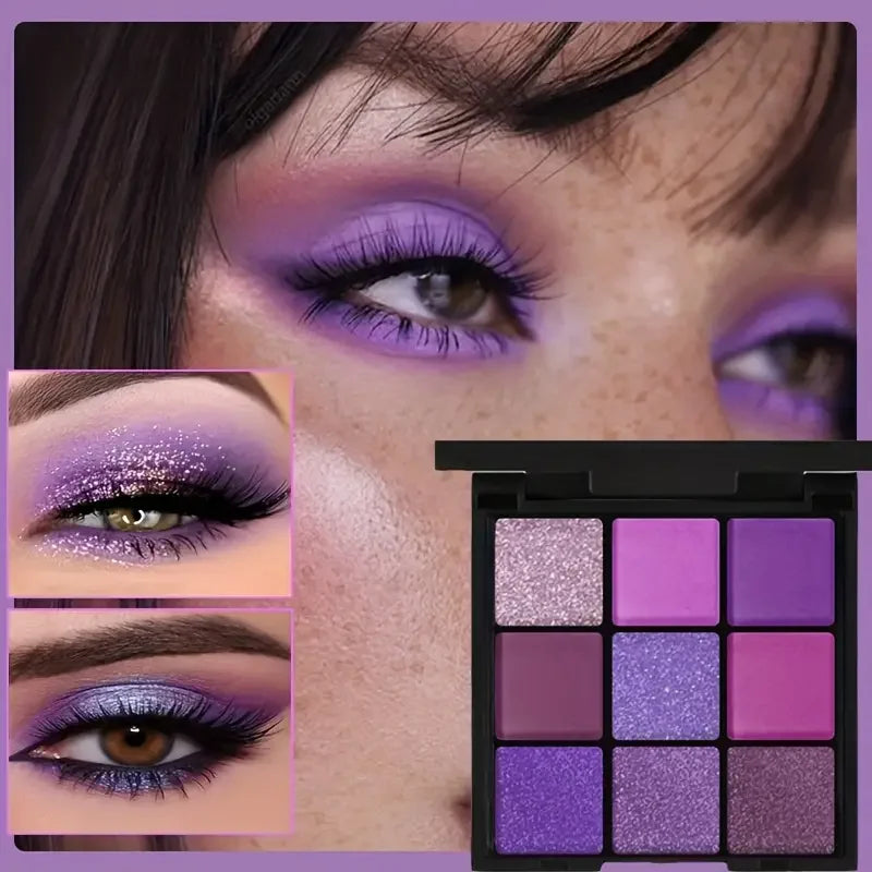 EJVS™ 9 Color Matte Shimmering Makeup