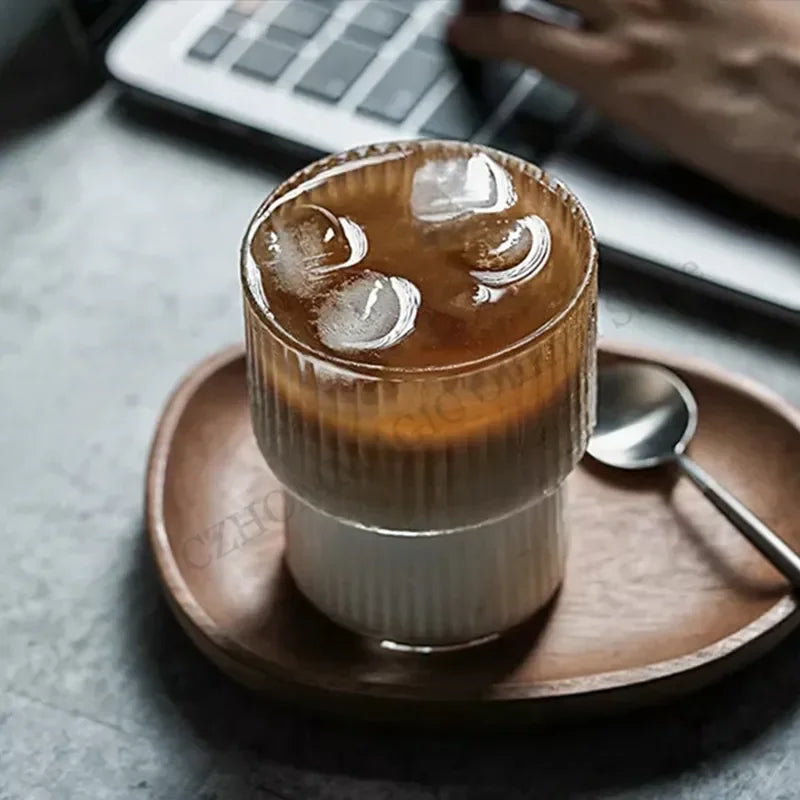 Glass Drinkware – Latte, Coffee, Tea, Juice & Whiskey Mug