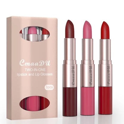 EJVS™ 3 Color Gloss Waterproof Lipstick