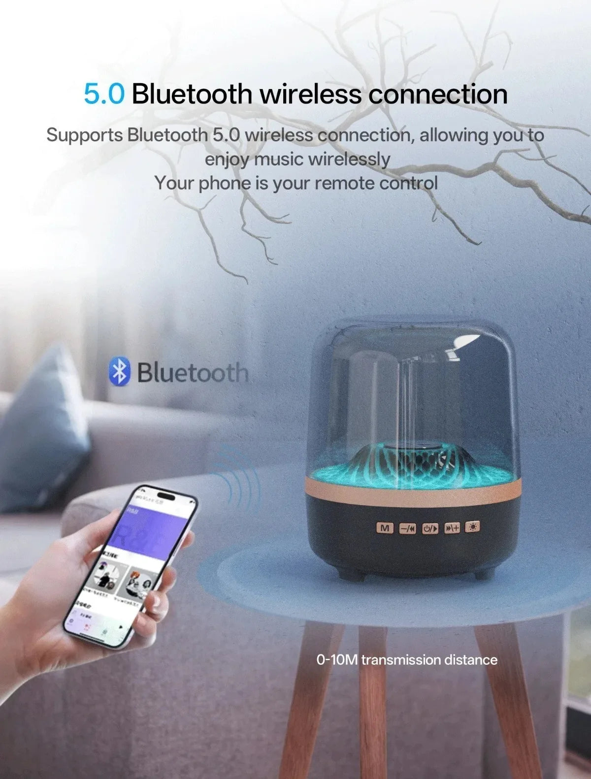 EJVS™  Portable Wireless Soundbar Bluetooth 5.3