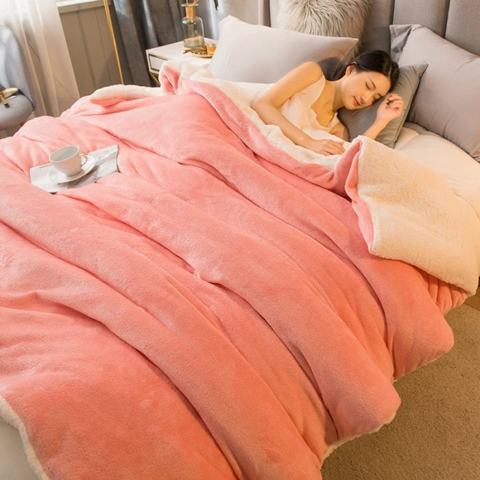 EJVS™ Warm Wool Bed Blanket