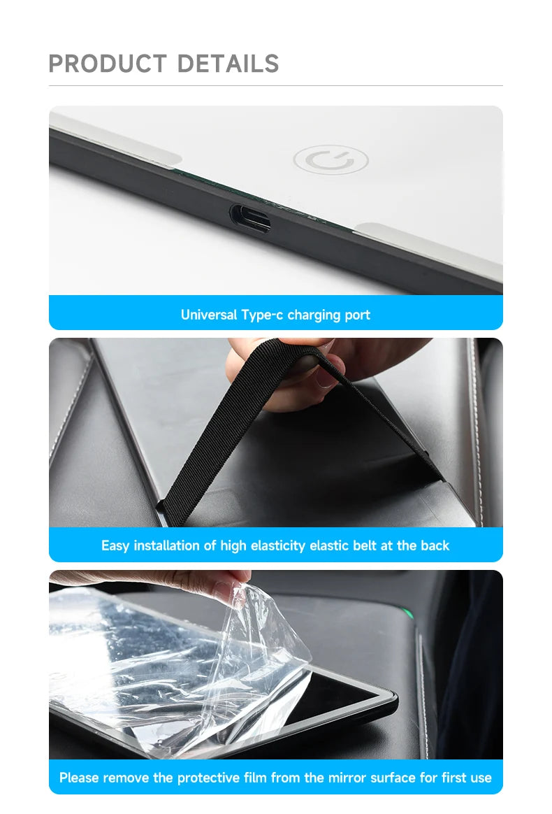 EJVS™ LED Car Makeup Mirror