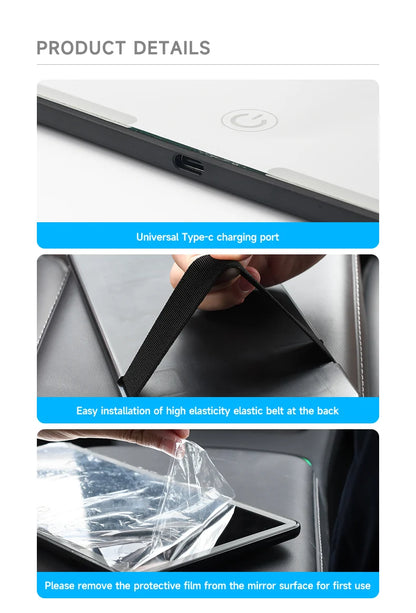 EJVS™ LED Car Makeup Mirror