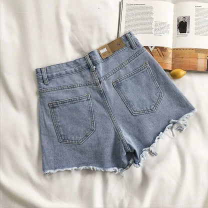 EJVS™  Korean Denim Shorts Hot Pants