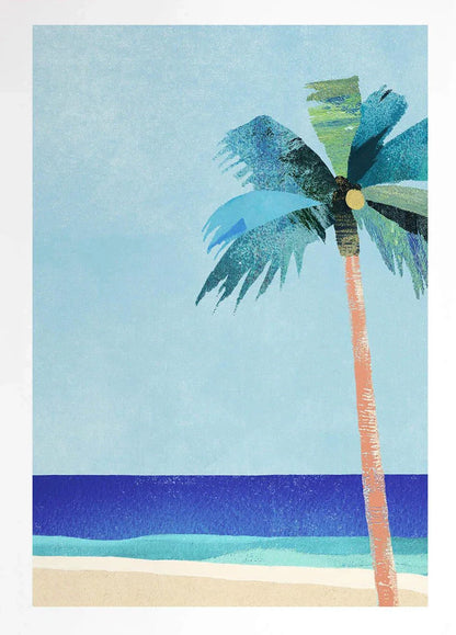 EJVS™ Summer Beach Canvas Wall Art