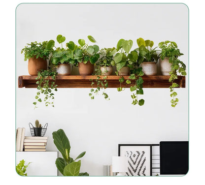 EJVS™ Green Vine Wall Stickers