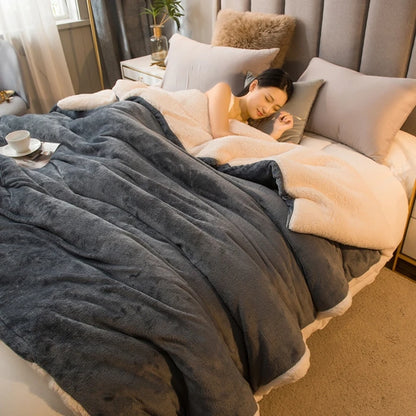 EJVS™ Warm Wool Bed Blanket