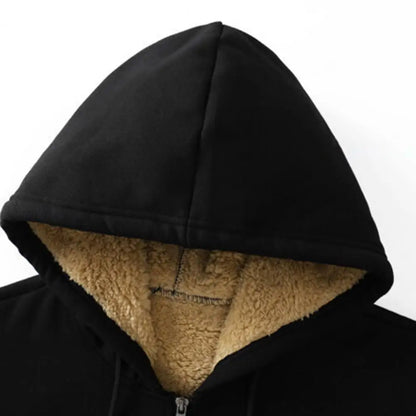 EJVS™  Trendy Warm Zipper Lamb Wool Jacket