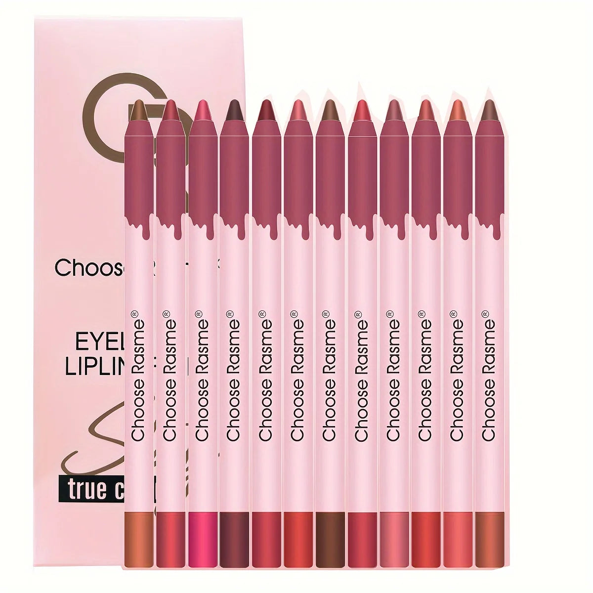 EJVS™  12 Color Sexy Rose Lipstick