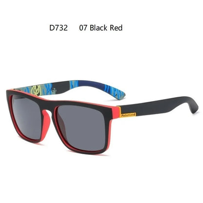 EJVS™  Fashion Square Vintage Polarized Sunglasses Men Women Retro Driving Fishing Luxury Brand Designer Sun Glasses UV400 Eyewear