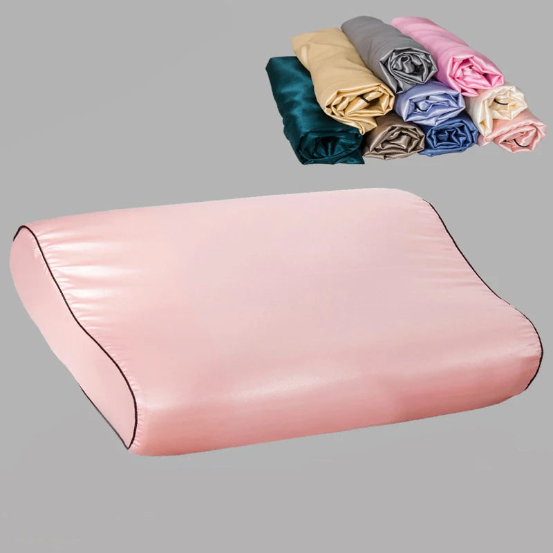 EJVS™  Luxury Satin Pillowcase - Memory Foam